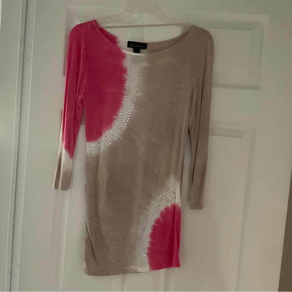INC Pink and Tan Women's Top